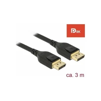 Video kabel Delock DisplayPort kabel 8K 60 Hz 3 m DP 8K certifikováno 85661