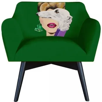 Křeslo Křeslo POP-ART New Romantic - Happy Barok Pop-art new romantic 75x70 cm