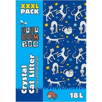 Podestýlka pro kočku Huhubamboo silikonové stelivo natural 18 l