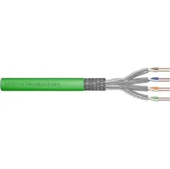 Síťový kabel DIGITUS CAT 8.2 S/FTP instalační kabel, 100 m, Simplex, Dca DK-1843-VH-1