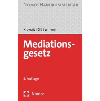 Mediationsgesetz - Klowait, Jürgen