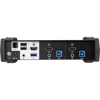 KVM přepínač ATEN 2-Port USB3.0 4K HDMI KVMP Switch CS1822-AT-G