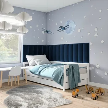 Nábytek Sada čalouněných panelů Quadratta 300x60 cm - ELTAP Monolith 77 300x60 cm