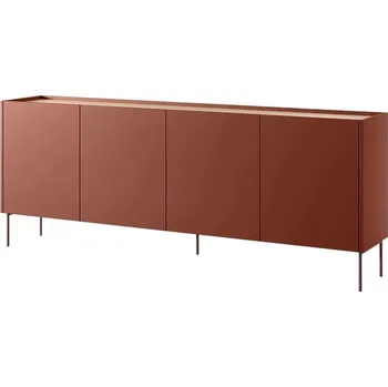 Komoda Komoda Desin 220 cm - Meble Bogart Ceramic-red-dab-nagano 220x85 cm