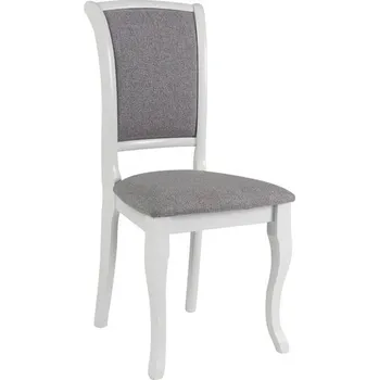 Jídelní židle Židle MN-SC - Signal Bílá / Šedá Látka 45x96 cm