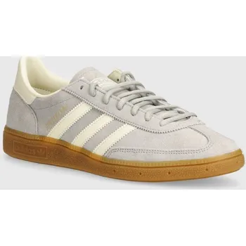 Pánská obuv Semišové tenisky adidas Originals Hanball Spezial IF7086 šedá 90X, EUR 46