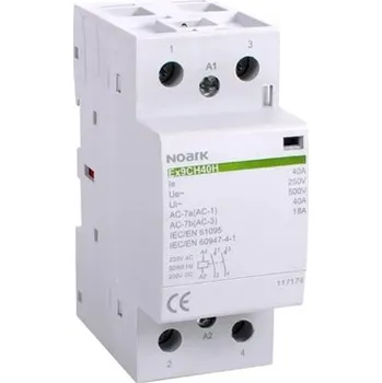 modulární přístroj a rozvaděč Noark tichý instalační stykač Ex9CH40H 11 230V AC/DC, 117184