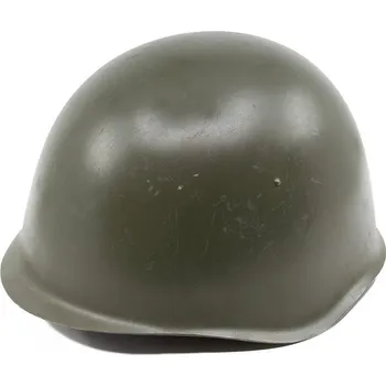 Armáda ČR Helma AČR vz.80 ocelová ZELENÁ nylonový podbradník použitá