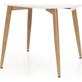 Jídelní stůl Rozkládací stůl Caliber - Halmar Bílá 160x77 cm