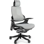 Křeslo Wau - Unique Černá / Síťovina NW42 Snowy 68x117 cm