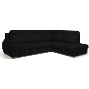 Sedací souprava Rohová sedací souprava Loft pravá s mechanismem rozkládání typu delfín a úložným prostorem na lůžkoviny - Gawin Meble vogue 2B 13 272x96 cm