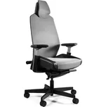 Křeslo Ronin - Unique Czarný/Síťka RS02 šedá 70x120 cm