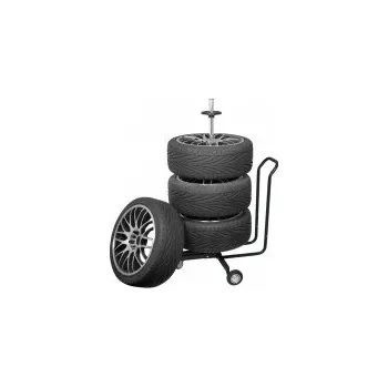 Nakládací rampa pro vozidlo CARPOINT Stojan na pneu pojízdný