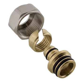 rozdělovač topení SVĚRNÁ SPOJKA S EUROKONUSEM 16 x 3/4" (Steno 664241634)