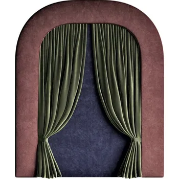 Postel Vysoké extravagantní čelo postele k posteli 180 Alice - Happy Barok french velvet 682, magic velvet 2295, french velvet 670 180x150 cm