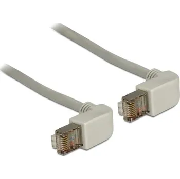 Síťový kabel Delock Cable RJ45 Cat.5e SFTP pravoúhlý / pravoúhlý 0,5 m 83510