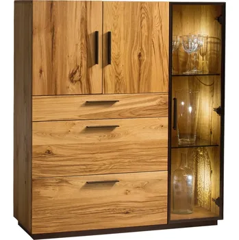 Komoda Komoda Moreno - Meble Krysiak Olej přírodní-03 114x128 cm