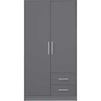 Šatní skříň Šatní skříň Smart - Meblar antracit 100x190 cm