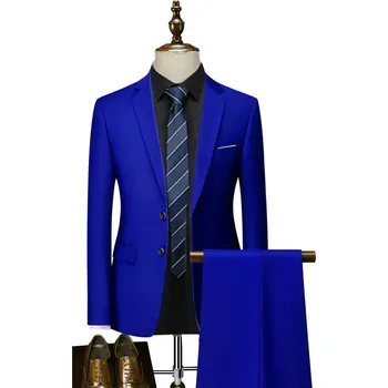 Pánský oblek Kvalitní pánský oblek MC132 Velikost: 3XL, Barva (Varianta): 2 ks sada bao lan