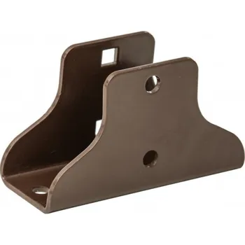 Příslušenství pro plot Gutta Upevnění sloupku Guttafence do podezdívky Barva RAL 8017