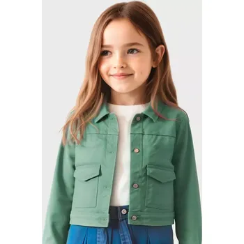 Dívčí bunda Dětská bavlněná bunda Mayoral 3407.6G.Mini.PPYA zelená 76X, vel. 92