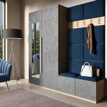 Sada čalouněných panelů Quadratta 100x200 cm - ELTAP Monolith 77 100x200 cm