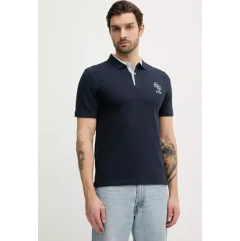 Pánské tričko Polo tričko Guess LYLE M5GP60.K7O64 námořnická modř 59X, vel. S