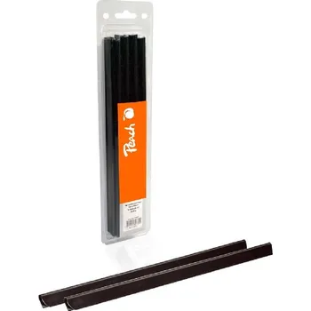 Vazač PEACH vazací plastový klips 8mm black, 25 ks 510804
