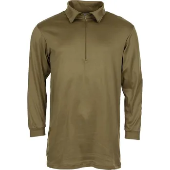 Triko prodloužené s límpcem na zip ŠVÝCARSKÉ ZELENÉ velikost: S