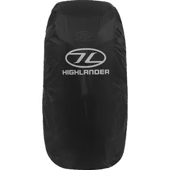 turistický batoh HIGHLANDER Převlek na batoh 35 - 50 l ČERNÝ