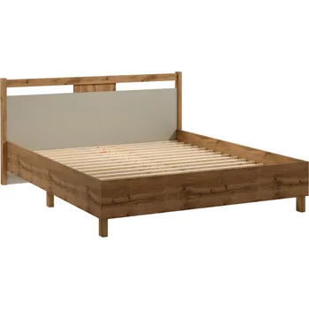 Postel Postel Indygo 160x200 cm - Gala Meble Dub wotan/Beige 171x90 cm