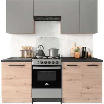 Kuchyňská linka Kuchyňská linka 200 Langen - Gala Meble Langen Dub Artisan 200x cm