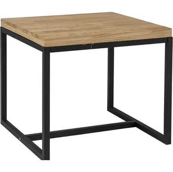 Konferenční stolek Konferenční stolek Loras C - Signal Dub / Černá 60x54 cm