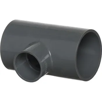 PWS - Professional Water System PVC tvarovka - T kus 90° s redukcí, 50x40 mm
