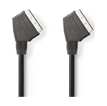 Audio kabel Nedis CVGB31000BK20 - Kabel SCART | SCART Zástrčka - SCART Zástrčka | 2 m | Černá barva CVGB31000BK20