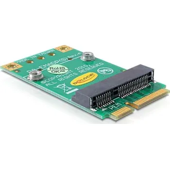 Delock Converter Mini PCI Express half-size > full-size 65229