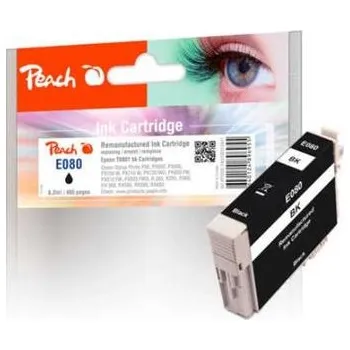 PEACH kompatibilní cartridge Epson T0801, black, 8,2 ml 313941