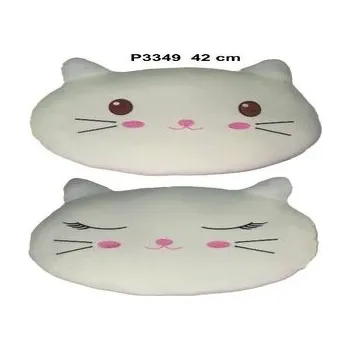 plyšák Poduszka kot kremowa 42cm MIX