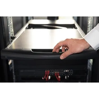 KVM přepínač Digitus Modular console with 17" TFT (43,2cm), 8-port KVM & Touchpad, italian keyboard DS-72210-2IT