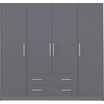 Šatní skříň Šatní skříň Smart - Meblar antracit 200x190 cm