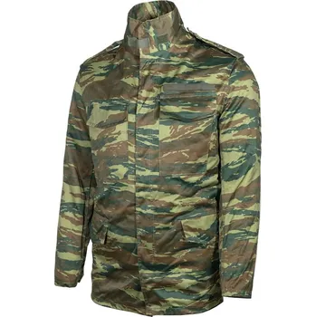 Armáda Řecká Bunda s vložkou M65 ŘECKÁ LIZARD CAMO použitá velikost: XL
