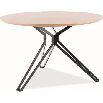 Jídelní stůl Stůl Colt - Signal Dub / Černá 120x75 cm