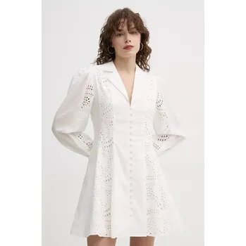 Dámské šaty Bavlněné šaty ISABELLE BLANCHE IS25SS.A107.T023 bílá 00X, vel. M