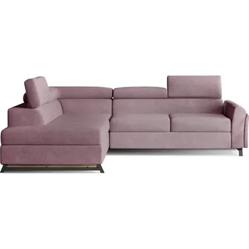 Sedací souprava Rohová sedací souprava levá pro každodenní spaní s mechanismem rozkládání typu delfín a úložným prostorem na lůžkoviny Kairos - ELTAP SORO 61 265x76 cm