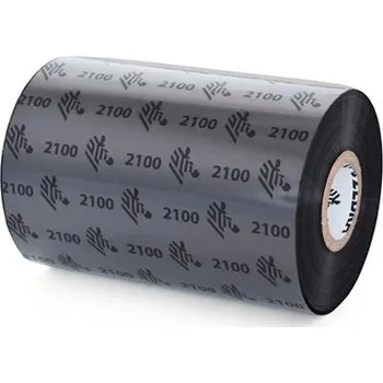 Papír Zebra Wax Ribbon, 102mmx450m (4.02inx1476ft), 2100; High Performance, 25mm (1in) core, 12/box 02100BK10245