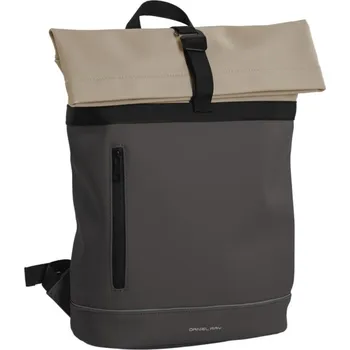 DANIEL RAY Rolovací batoh na notebook 15,6″ Hampton DRS25.1467.25 šedo-béžový