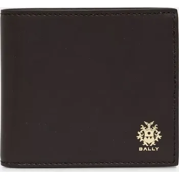 Peněženka Kožená peněženka Bally MLW05X hnědá 89X, vel. ONE SIZE