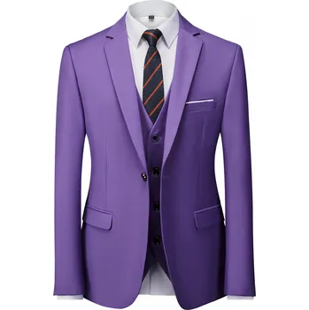 Pánský oblek Kvalitní pánské sako pro každou příležitost akce Velikost: 2XL, Barva (Varianta): 1 knoflík zi luo lan