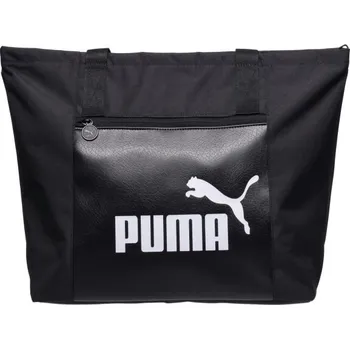 Kabelka Dámská taška Puma CAMPUS SHOPPER UNI Černá, Bílá