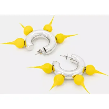 Náušnice Bižuterie Sunnei ACCXJEW013 zlatá 10Y, vel. ONE SIZE